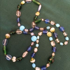 MULTI BLUE, AQUA, GREEN, & CLEAR BEADS  🌟
